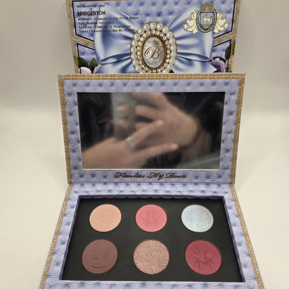 Pat McGrath Labs x Bridgerton Eyeshadow Palette - 6 Neutral, Pink & Blue BNIB
